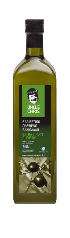 Extra Virgin Olive Oil “Uncle Chris” в стеклянной бутылке
