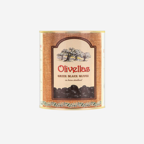 Оливки черные оксидированные с косточкой “Olivellas”